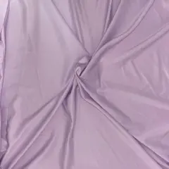 1 Yard Scuba Techno Knit Solid Fabric Smooth Stretch Apparel & Crafts 58"-60" Width Lavender