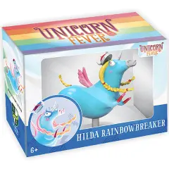 Unicorn Fever: Hilda Rainbowbreakers - Painted Figure - Collectible Unicorn Miniature, Ages 6+