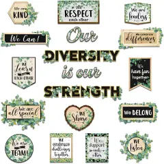 21 Pieces Inspirational Bulletin Board Set