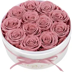 12 Preserved Roses in Box Forever Flowers