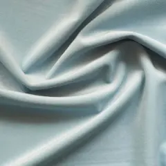 Giselle Velvet Upholstery Fabric 100% Polyester, 55" Wide, Flame Resistant & Durable Sky