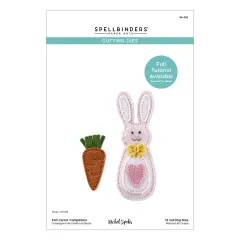 Spellbinders Etched Dies By Nichol Spohr-Felt Carrot Companion
