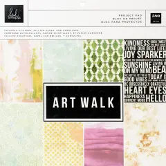 Heidi Swapp Art Walk Project Pad 12"X12"-580 Pieces