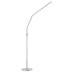 Daylight Slimline 4 LED Floor Lamp - Brushed Steel