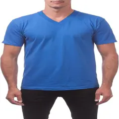 Short Sleeve V-Neck Shirt | RADYAN&reg; SAFETY GREEN