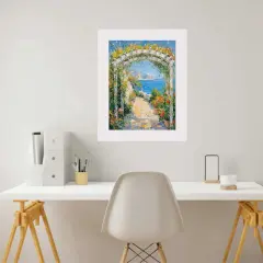 Gallery Matte White Flat Picture Frame- Wide White Frame 8x10 frame