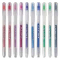 Sakura Gelly Roll Retractable Stardust Pen - Assorted, Medium Tip, Set of 10