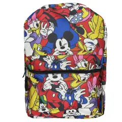 Mickey & Friends 16 inch All Over Print Backpack