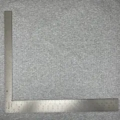 1 Yard 4x2 Rib Knit Solid Fabric Stretchy Durable Soft 52"-53" Inch Width H. Gray