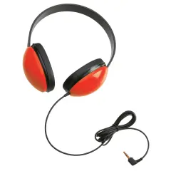 Listening First&trade; Stereo Headphones, Red