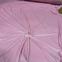1 Yard Stretch Velvet Fabric Soft Durable Spandex Blend for Upholstery Events & Decor Pink