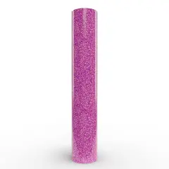 Siser&reg; Glitter Heat Transfer Vinyl, 11.8" x 60" Rainbow Plum