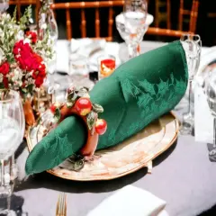 Ceramic Apple Napkin Holders-Set of 4, Home D&eacute;cor, Gift for Her, Gift for Mom, Farmhouse Kitchen D&eacute;cor, Vintage Decor, Wedding Decor