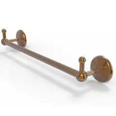 Prestige Monte Carlo Collection 24 Inch Towel Bar With Integrated Hooks - Pmc-41-24-Peg-Bbr