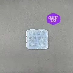 Camera Bits/Studs Earring Silicone Mold (B15)