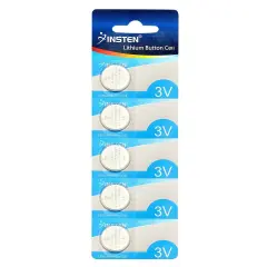 Insten CR2016 3V Lithium Batteries Coin Button Cell Watch Battery (1 Pack of 5)