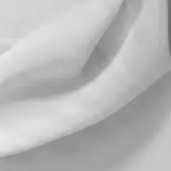 White Sheer Chiffon Fabric Lightweight 1 Yard 100% Polyester 58/60&rdquo; Wide for Apparel, Decor & Crafts