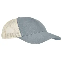 econscious&reg; Hemp Blend Trucker Cap CHARCOAL/ OYSTER