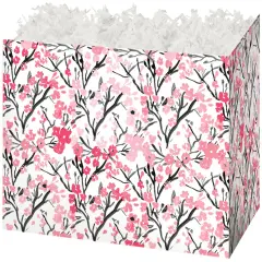 Pink Blossoms Basket Box