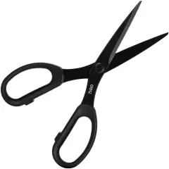 Non-stick Scissors, Black, Stainless Steel Scissors, Effortless Precision Cutting, Effortless Precision Cutting, for students, for DIY