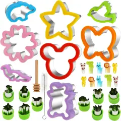 Cookie Cutter Set Animal Shape Molds 30 Pieces