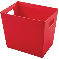 Pack/3: Red Baskety Tray - 14 x 9 x 6"