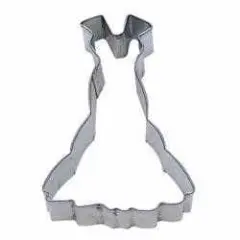 4&rdquo; Dress Metal Cookie Cutter