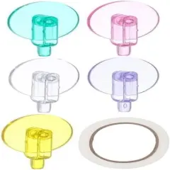 6Pcs Diamond Painting Pen Scroll Wheel with Adhesive Tape Set,360 Fast Point Drill Pen Head,Diamonds Picker Roller for DIY Craft Painting Tool Diamond for Painting Kits and Accessories