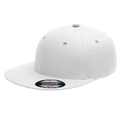 Team 365&reg; Flexfit Adult Pro-Formance&reg; Contrast Eyelets Cap WHITE/ SP SILVER