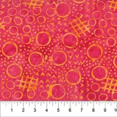 Banyan 83390-22 - JITTERBUG - Main Doodle - Watermelon 45" Fabric Per Yard