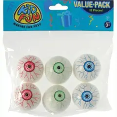 Eyeball Poppers Include 12 Units