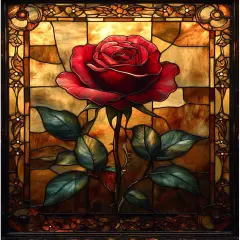 Rose Paint by Numbers Kit for Adults Beginner Flowers Oil Painting Kit Adult Paint by Number Kits on Canvas DIY Painting for Beginners Art by Numbers for Gifts Home Wall Decor 16x20 Inch