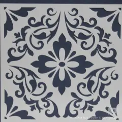 Designer Ornamental 6 x 6 Stencil