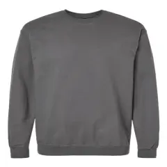 Gildan&reg; Midweight Crewneck Long Sleeve Sweatshirt Charcoal