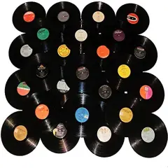 Lot of 12" Vinyl Records for Crafts & Decoration Artwork for Party Decor Artist Studio Vintage Look (Lot of 10)