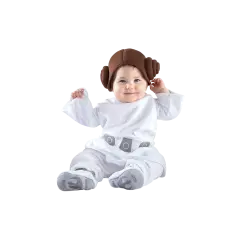 Infant Princess Leia Costume, White Star Wars Baby Outfit
