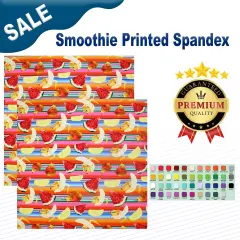 Smoothie Printed Spandex