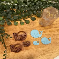 WHALE | SUMMER SOLSTICE | SEALIFE | CLAY CUTTER