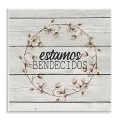 Stupell Industries Estamos Bendecidos con Algod&oacute;n Wall Plaque Art