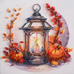 Bead embroidery kit - Autumn light
