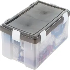 IRIS USA Plastic Under Bed Storage Containers