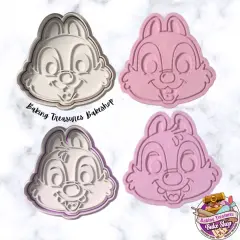 Chipmunk Cookie Cutter and Embosser