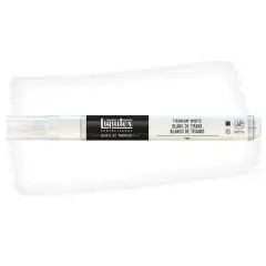 Liquitex Professional Paint Marker Fine (2mm) - Titanium White Yellow