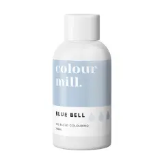 100ml Blue Bell Oil Based Food Colour Colour Mill Vibrant Blue Edible Dye for Baking & Decorating