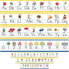 Alphabet & Number Line Bulletin Board Set