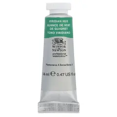 Winsor & Newton Professional Watercolor - Viridian Hue, 14 ml Tube