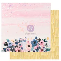 Spring Abstract Collection 12x12 sheet - Spring Awakening - 10 sheet 12"x12" w foil details paper