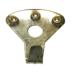 Framer Supply Plated Courtesy Picture Hangers, Max Load 75lb, 100 Individually Wrapped Sets