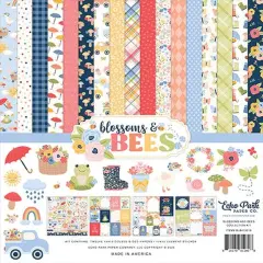Echo Park Blossoms And Bees Collection Kit