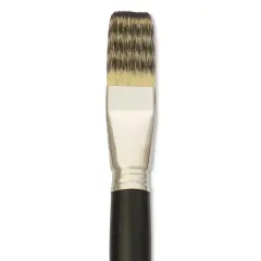 Escoda Vintage Synthetic Brush - Flat, LongHandle, Size 24
